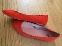 Ballerina rot Gr. 39 wie neu flache Pumps H&M Thüringen - Jena Vorschau