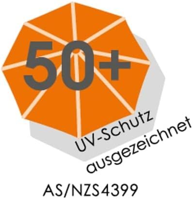 Schneider Sonnenschirm Rhodos Twist Woody anthrazit 300 x 300 in Recklinghausen