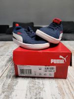 PUMA (Courtflex Inf - Peacoat-PUMA White) Kinderhalbschuh, Gr. 22 Niedersachsen - Unterlüß Vorschau