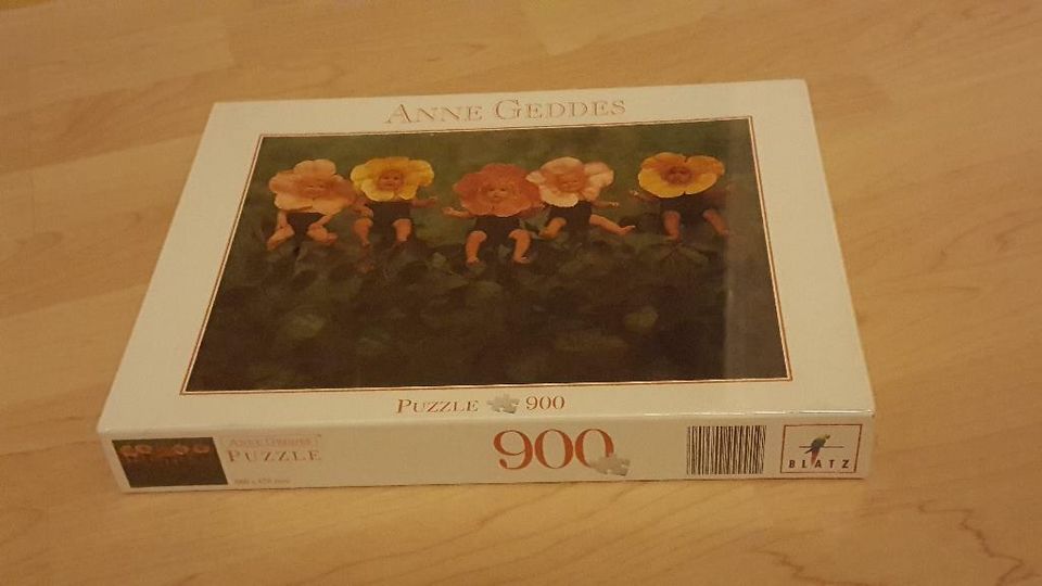 Anne Geddes Puzzle "Blumenkinder" - neu / noch original verpackt in Langerwehe