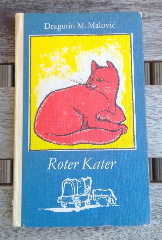 DDR Kinderbuch: Roter Kater (Dragutin M. Malovic) in Dresden