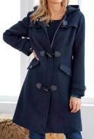 NEU LINEA TESINI Mantel Damen Designer-Woll-Dufflecoat, marine Bayern - Raubling Vorschau