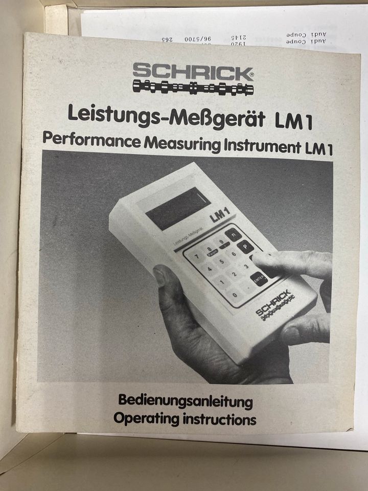 Schrick Leistungs Messgerät LM1 in Eppelheim
