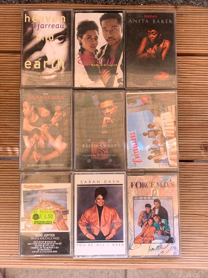 Tape Kassetten Hip Hop Soul Swing 80er 90er Musikkassetten in Stuttgart