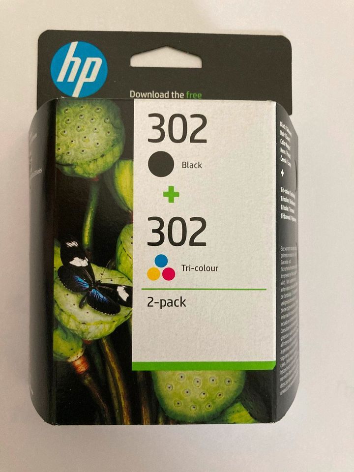 HP 302 sw. + tric. Multipack ( X4D37AE ) ORIGINAL Druckerpatronen in Bayern  - Coburg | Weiteres PC Zubehör gebraucht kaufen | eBay Kleinanzeigen ist  jetzt Kleinanzeigen