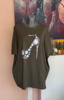 ❤️ Made in Italy Longshirt Shirt m. 3D- Print s.Maße olivgrün Altona - Hamburg Bahrenfeld Vorschau
