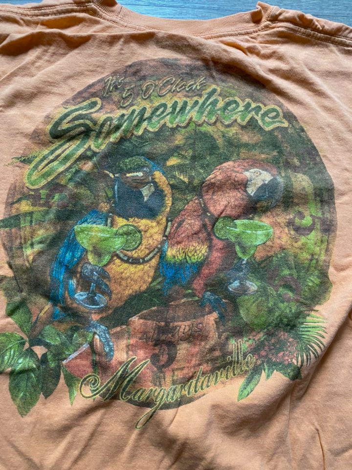 Margaritaville Cancun Jimmy Buffet T-Shirt Gr. S orange in Gelsenkirchen