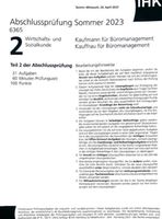 Abschlussprüfung Prüfung Teil 2 Kaufmann/Frau für Büromanagement Innenstadt - Köln Altstadt Vorschau