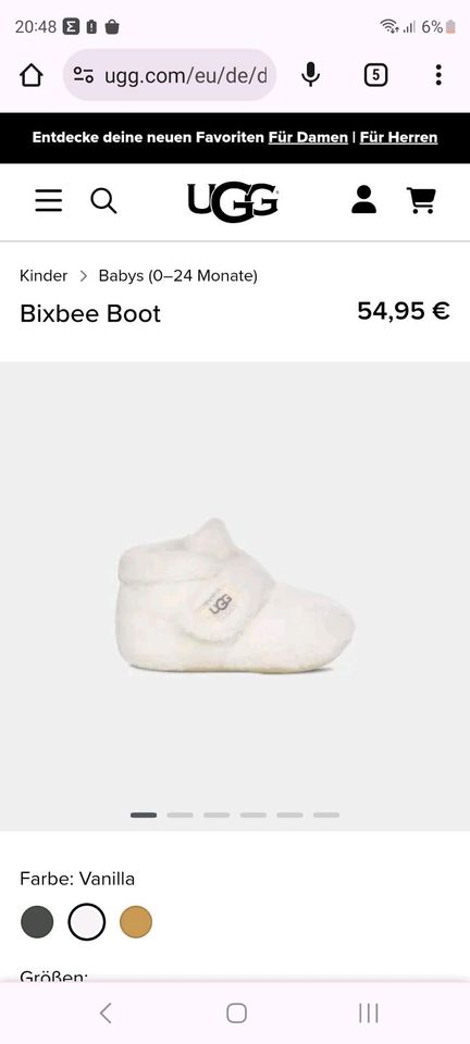 Ugg Boots Baby Neu OVP in Oberhausen