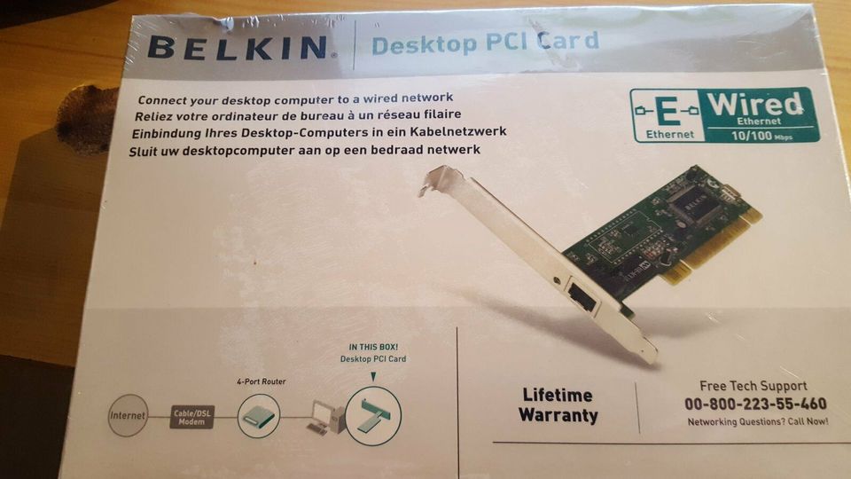 Belkin Desktop PSI Card x2 in Jarplund-Weding