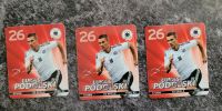 3x Lukas Podolski  Fussball Rewe Sticker Hessen - Espenau Vorschau