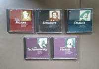 5 CDs Meisterwerke der Klassik Mozart Schubert Strauss Vivaldi München - Trudering-Riem Vorschau