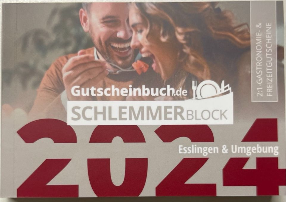 Gutscheinbuch  Schlemmer Block 2024 Esslingen in Untergruppenbach