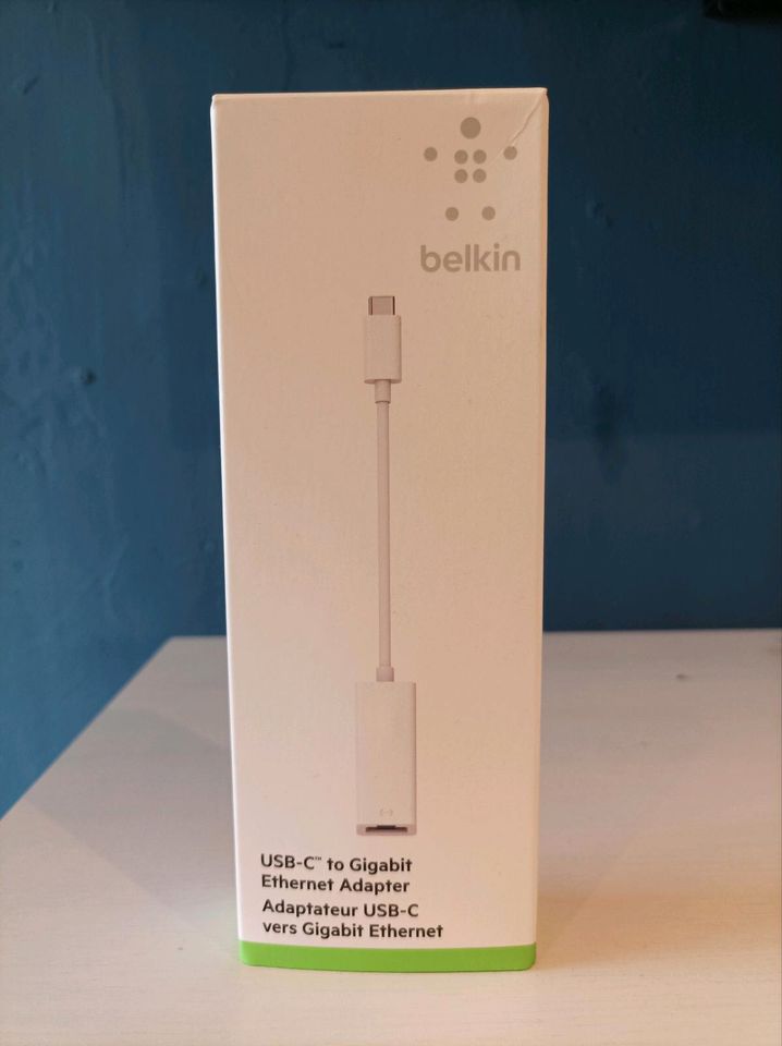 Belkin usb-c to gibabit Adapter LAN Adapter in Saarbrücken