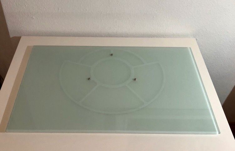 TV Drehplatte Glas, Drehteller für Fernseher/Monitor in München