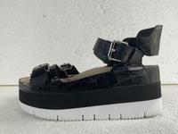 ASH Sandalen schwarz Leder Größe 38 Nürnberg (Mittelfr) - Oststadt Vorschau
