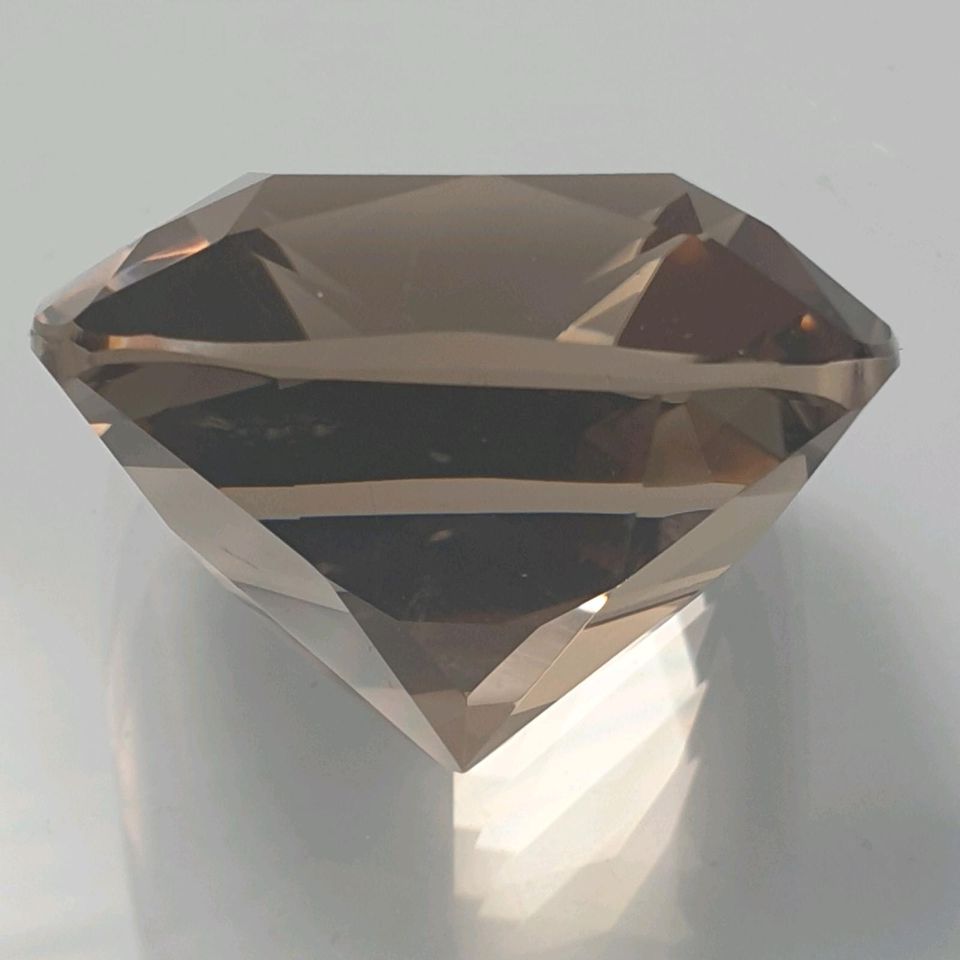 Großer Echter fac. Rauchquarz AAA ( 99 Carat ) 28,5 x 28,5 mm in Recklinghausen