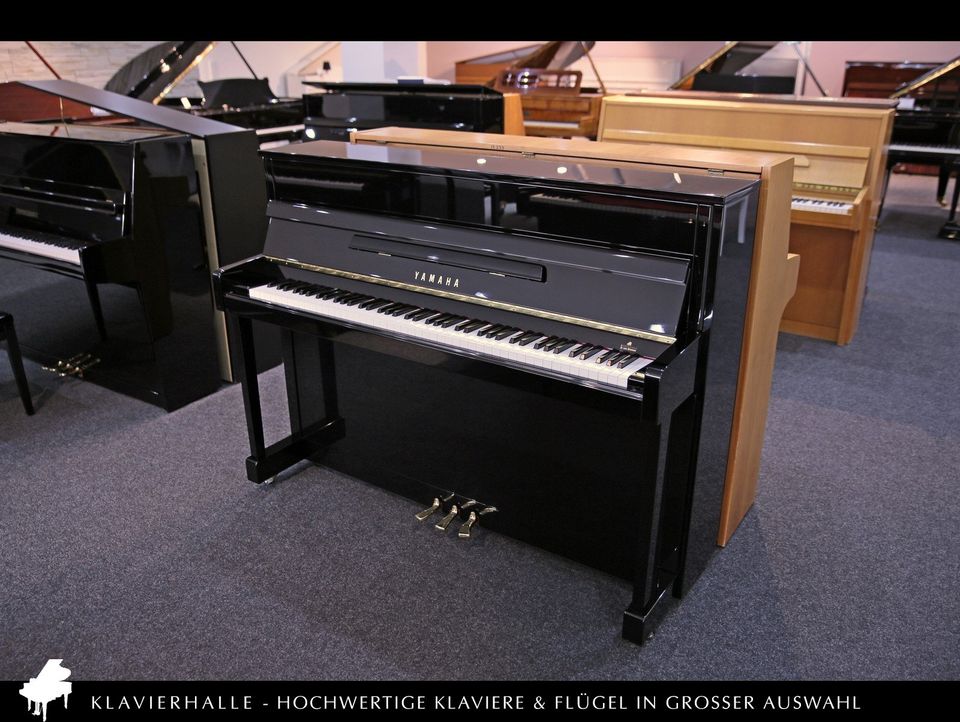 Hochwertiges Yamaha Klavier, V-114, schwarz poliert ★ Bj.2001 in Altenberge