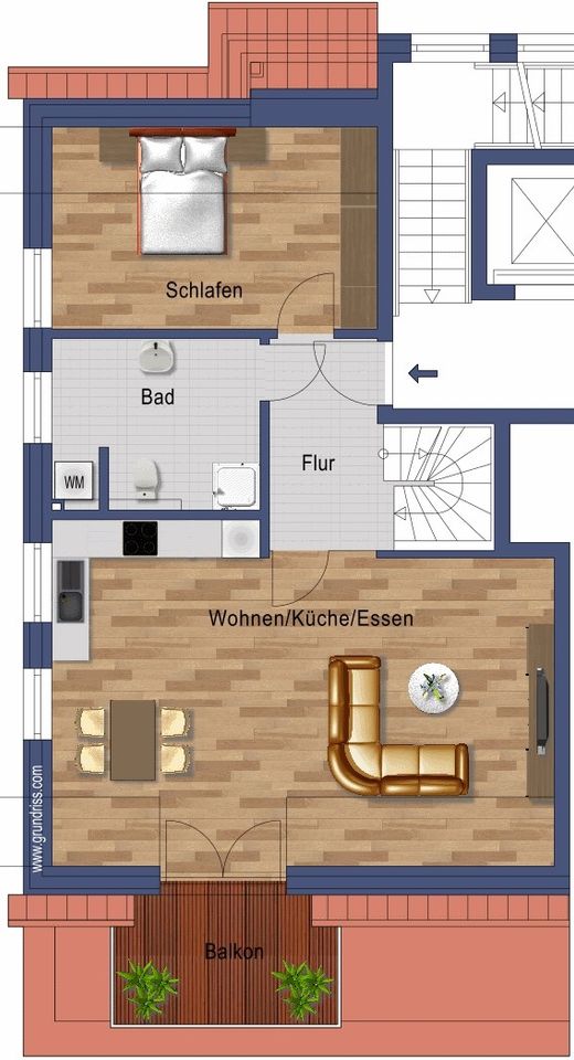 3 Zimmer Neubauwohnung im Herzen von Bliedersdorf in Bliedersdorf