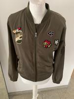 Bomberjacke, Blazer, Übergansjacke mit Glitzer, Gr. M (36/38) Saarland - Beckingen Vorschau