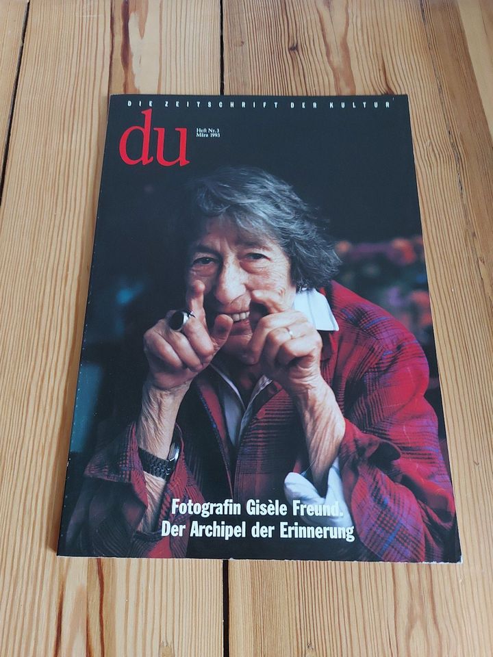 du Die Zeitschrift der Kultur Fotografin Gisèle Freund in Ronnenberg