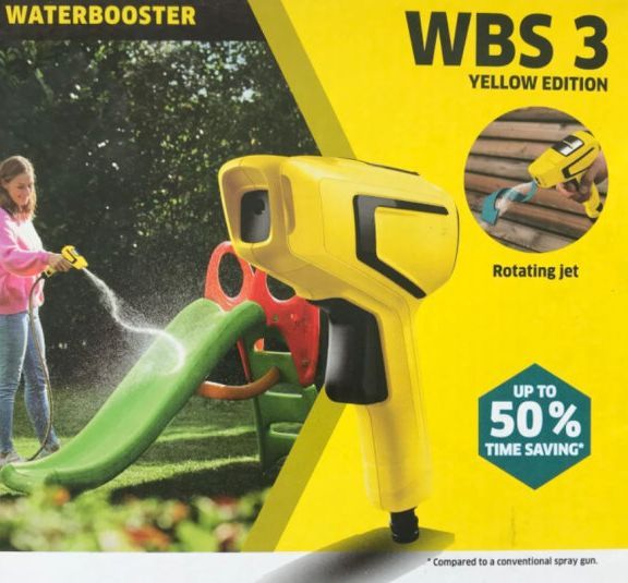 KÄRCHER - WBS 3 Waterbooster - Yellow Edition - neuwertig in Eislingen (Fils)