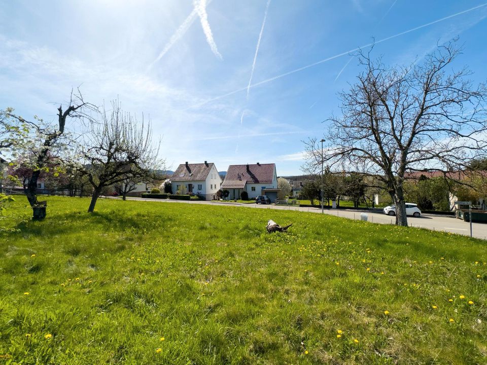 Baugrundstück mit vielen Möglichkeiten in Grafenberg