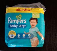 Pampers Baby Dry Big Pack mit 52 Windeln,  Größe 6 13-18kg Hessen - Darmstadt Vorschau