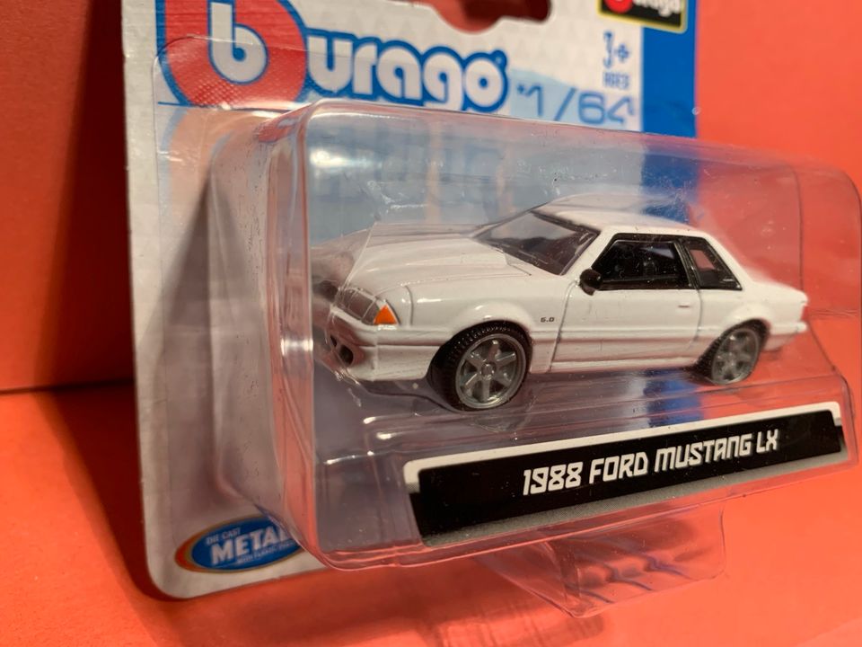 Burago Ford Mustang LX 1988 in Heidelberg