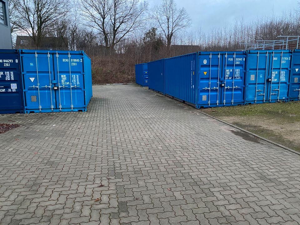 Lagerraum ab 8m2 bis 30m2 , Garage, Seecontainer 10‘ und 20' in Osterrönfeld