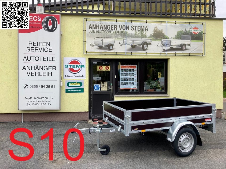 PKW Anhänger STEMA S10 | 2,01x1,15m | 750kg WOODOXX Holzanhänger in Cottbus