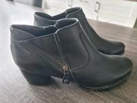 Schwarze Ankle Boots von Ara Glattleder Gr. 42 Sachsen - Grimma Vorschau