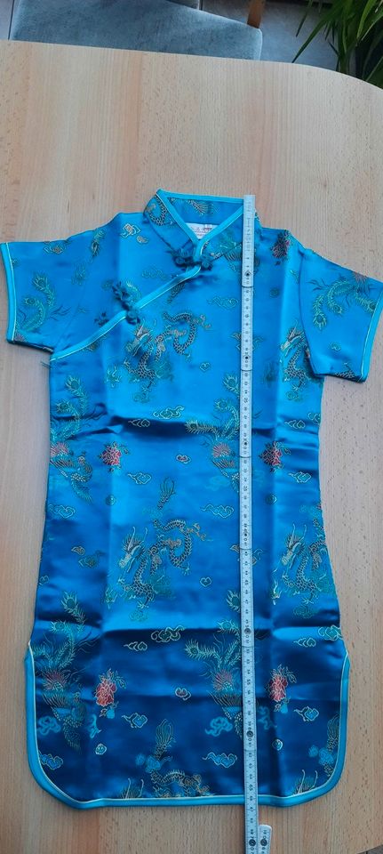 Chinesisches Seidenkleid, Faschingskostüm, Qipao in Bad Bocklet