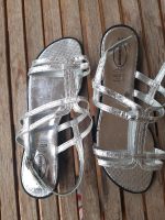 ♥️ SANDALEN SILBER  Gr.38 Bayern - Kipfenberg Vorschau