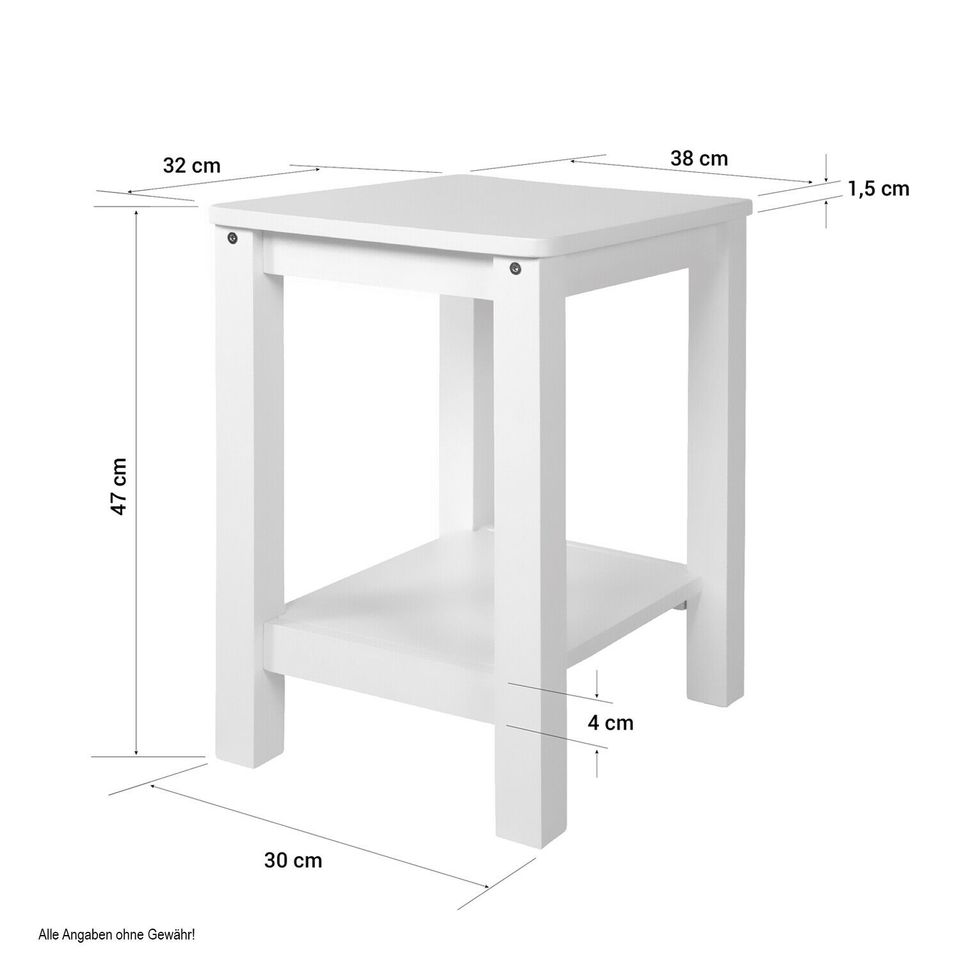 Nachttisch Nachtschrank Ablage Beistelltisch Schlafzimmer VB44€* in Magdeburg