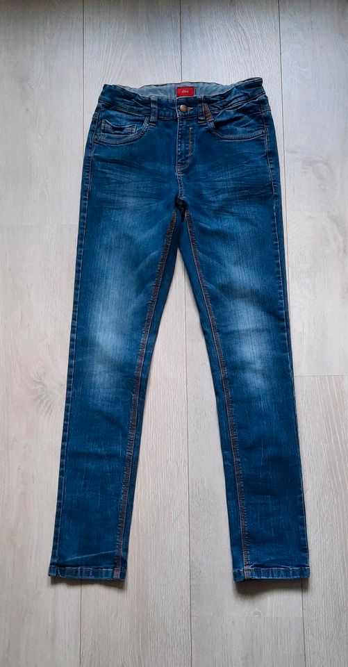 ● s.Oliver Jeans Skinny Seattle Hose Gr. 164 reg ● tolle Waschung in Kaltennordheim