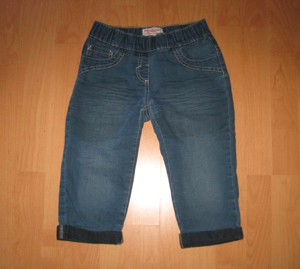 S.Oliver Bermuda Shorts Jeans Capri 134 blau dehnbarer Bund 1 in Essen