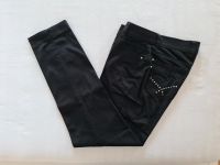 7/8 Jeans / Ankle Jeanshose, HEINE, 36 / S, schwarz, Nieten Hessen - Marburg Vorschau