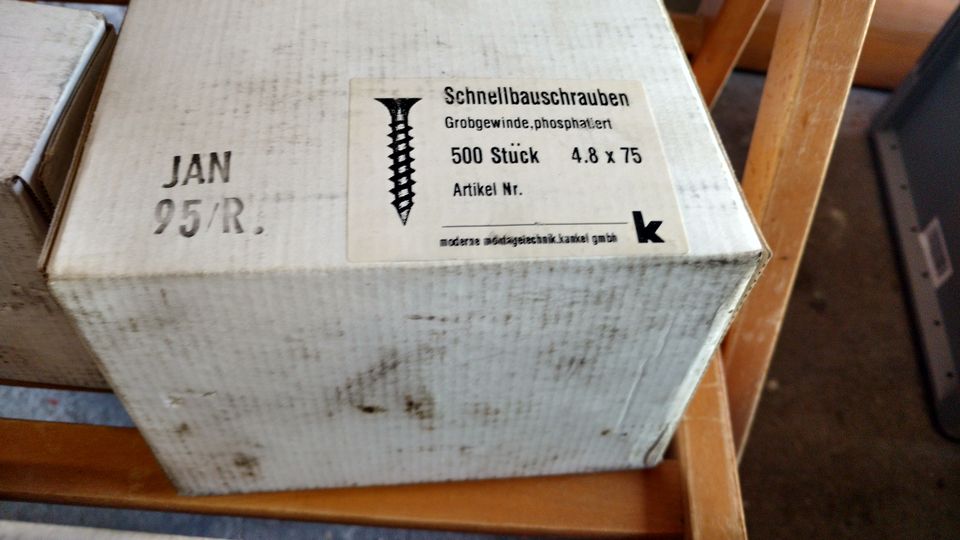 1 Karton 3,5 x 35mm o.ä.Schnellbauschrauben Kunkel Montagetechnik in Berlin
