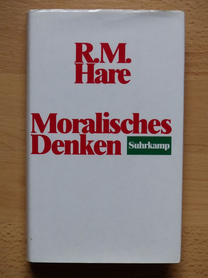 Richard M. Hare - Moralisches Denken in Hannover