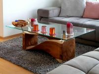 Couchtisch Holz Massiv Design Modern Unikat Glas Lifestyle Unique Bayern - Landsberg (Lech) Vorschau