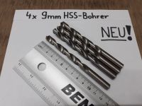 4 Stück 9,0 mm HSS-Stahlbohrer, Spiralbohrer, Bohrer, NEU Bayern - Krumbach Schwaben Vorschau