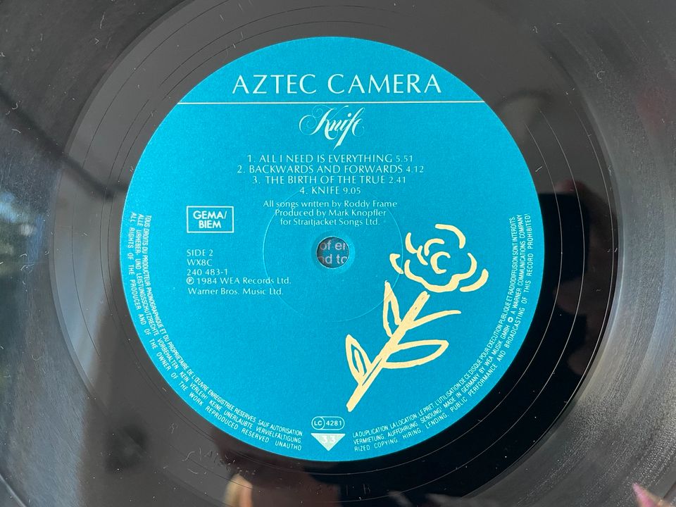 Aztec Camera – Knife Vinyl LP Schallplatte (Mark Knopfler) in Hamburg