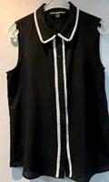 Lagerfeld Ärmellose Bluse Schwarz Weiß Gr. 40  NP 199 € Bayern - Uffing Vorschau