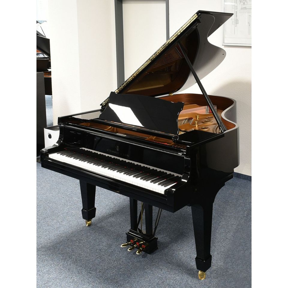 Steinway Sons Flügel Modell A 188 schwarz, Gara + Lie in Jena