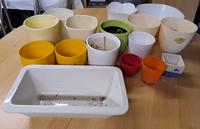 16 Blumentöpfe Keramik & Plastik Sachsen - Markranstädt Vorschau