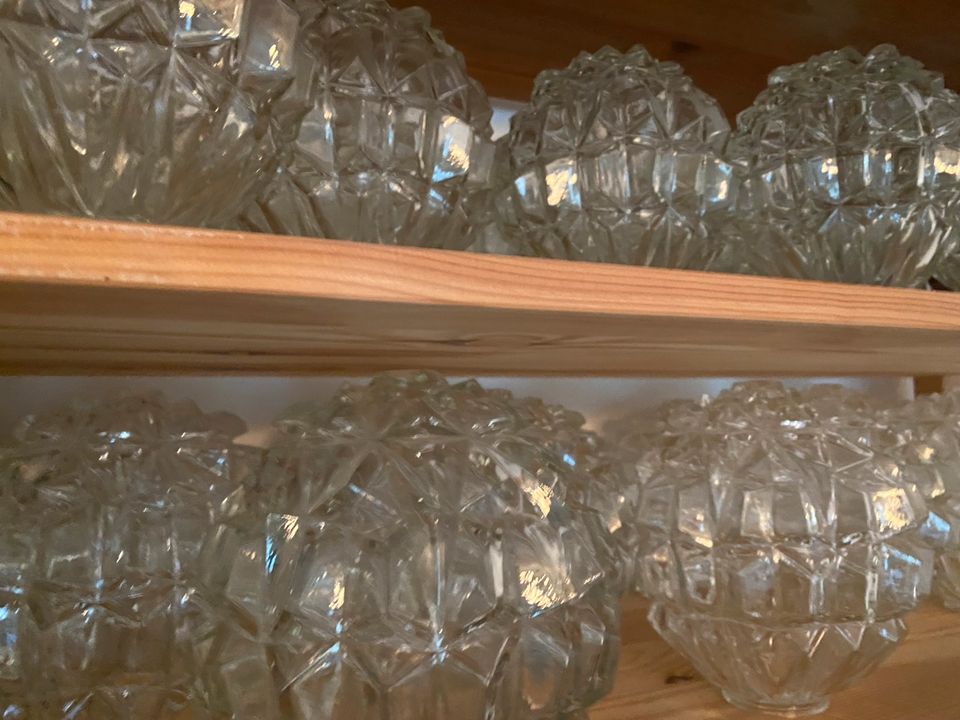 Lampenglas, Lampenschirm Glas DDR Leuchte 10 Stück in Berlin