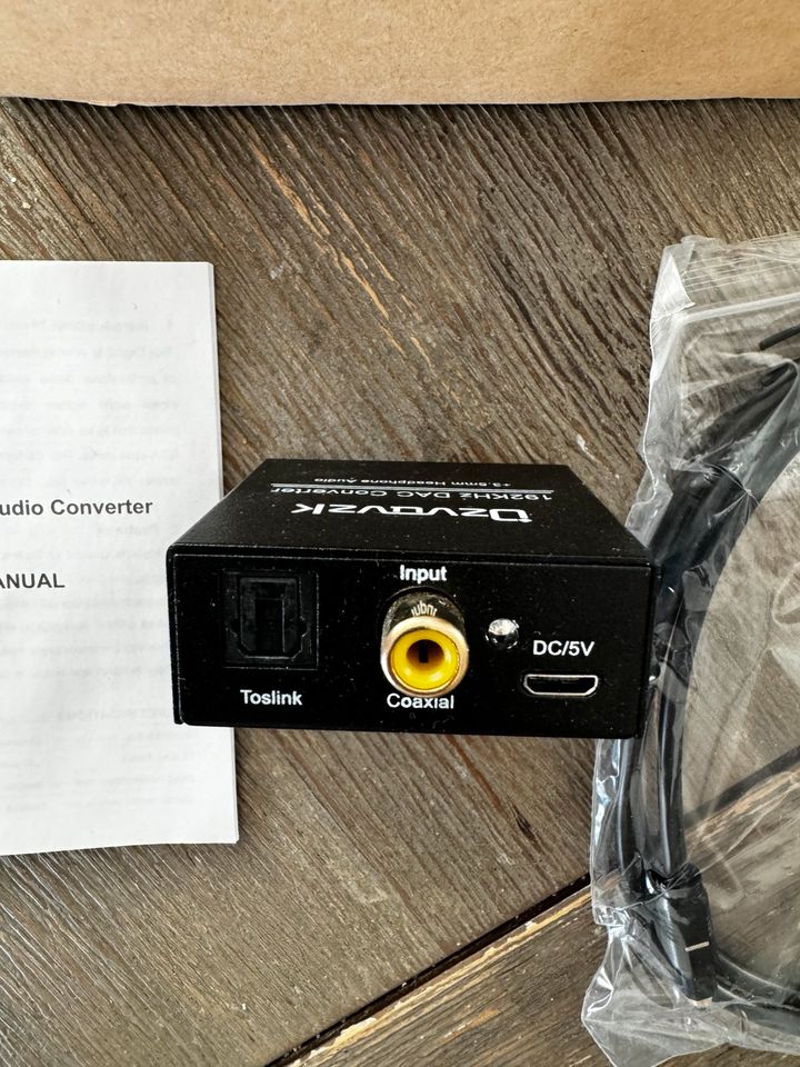 Digital to Analog Audio Converter (PS4/XBox to Analog) in Leuna