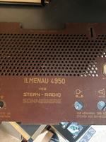RFT Stern Radio Ilmenau 4950 Rückwand, DDR, Bakelit Thüringen - Leinefelde-Worbis Vorschau