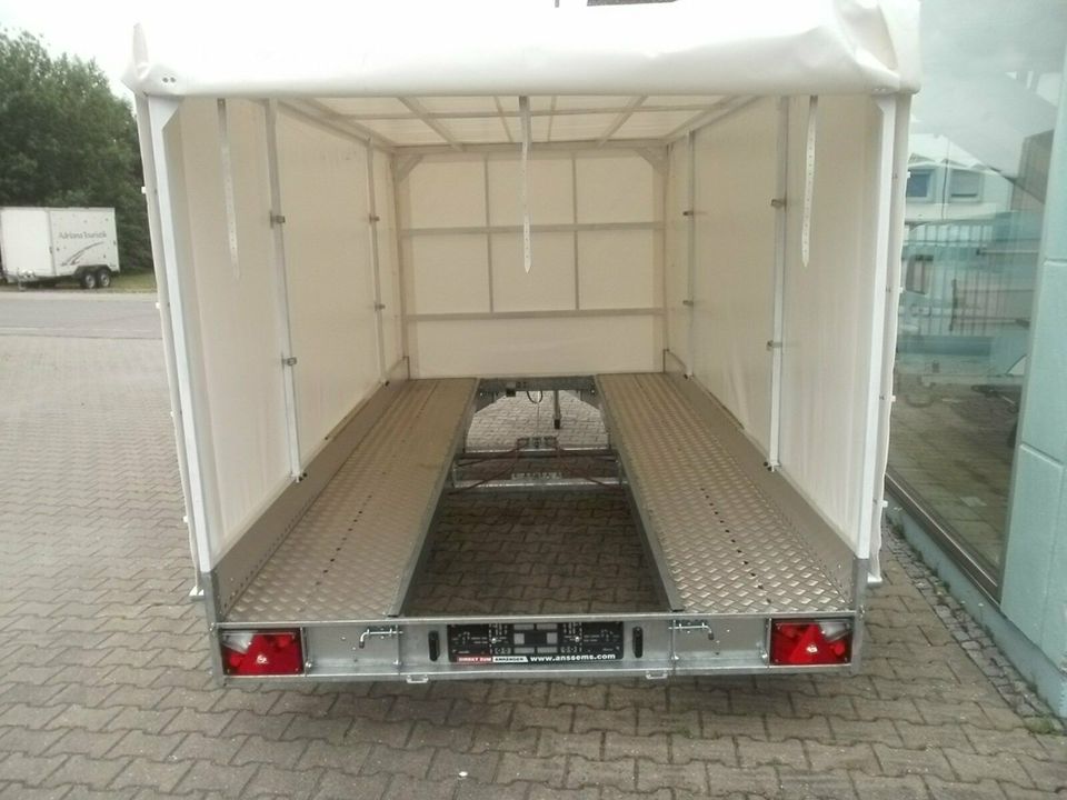 Autotransporter 2000 kg ALU gebremst Tandem  400x188x18 cm in Augsburg